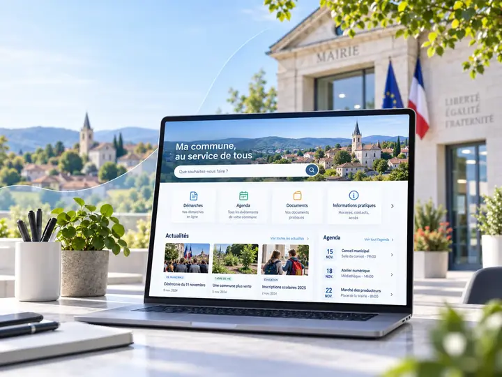 Portail municipal SitePrime Collectivités